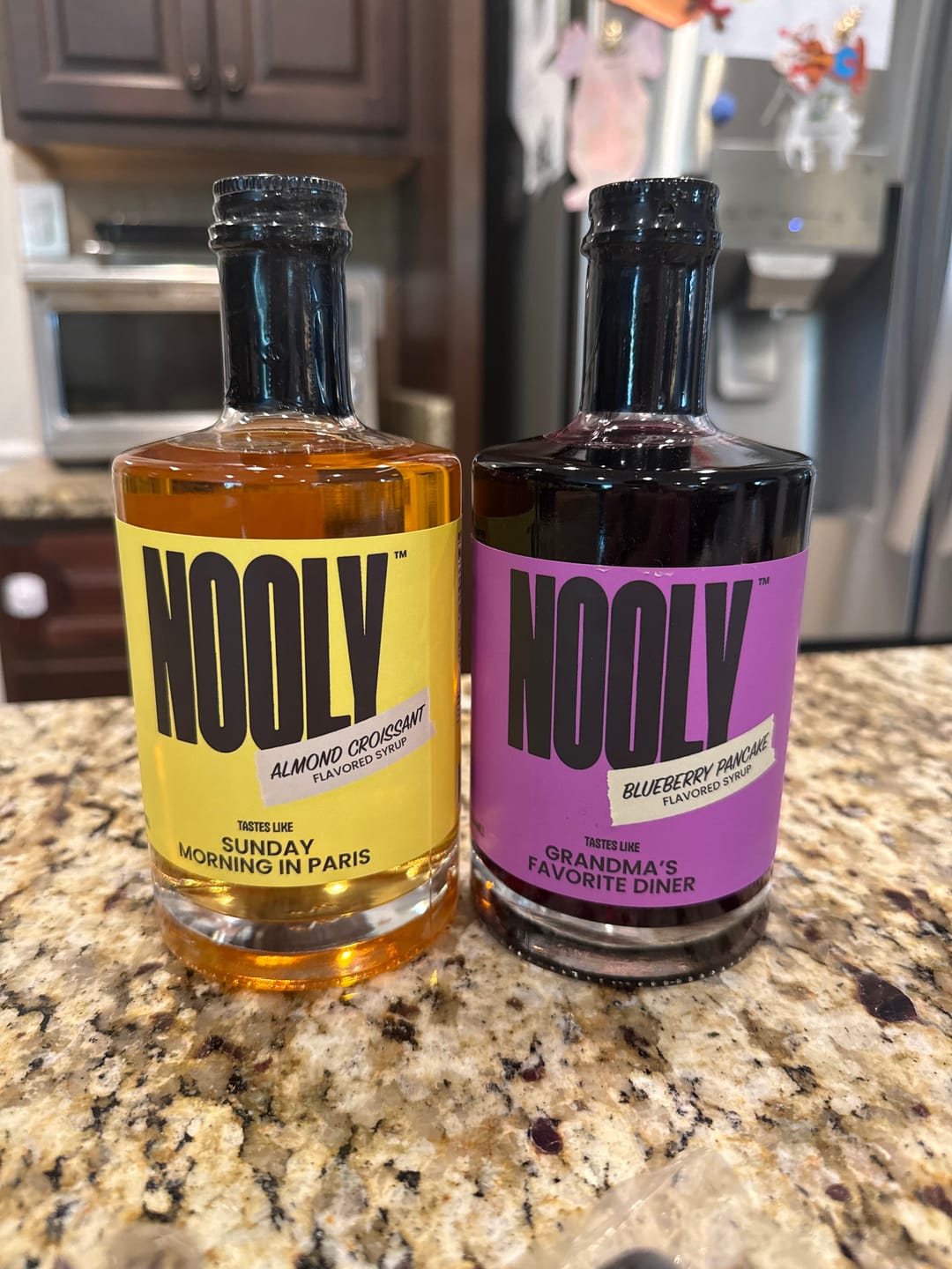 Customer photo review of Almond Croissant Syrup