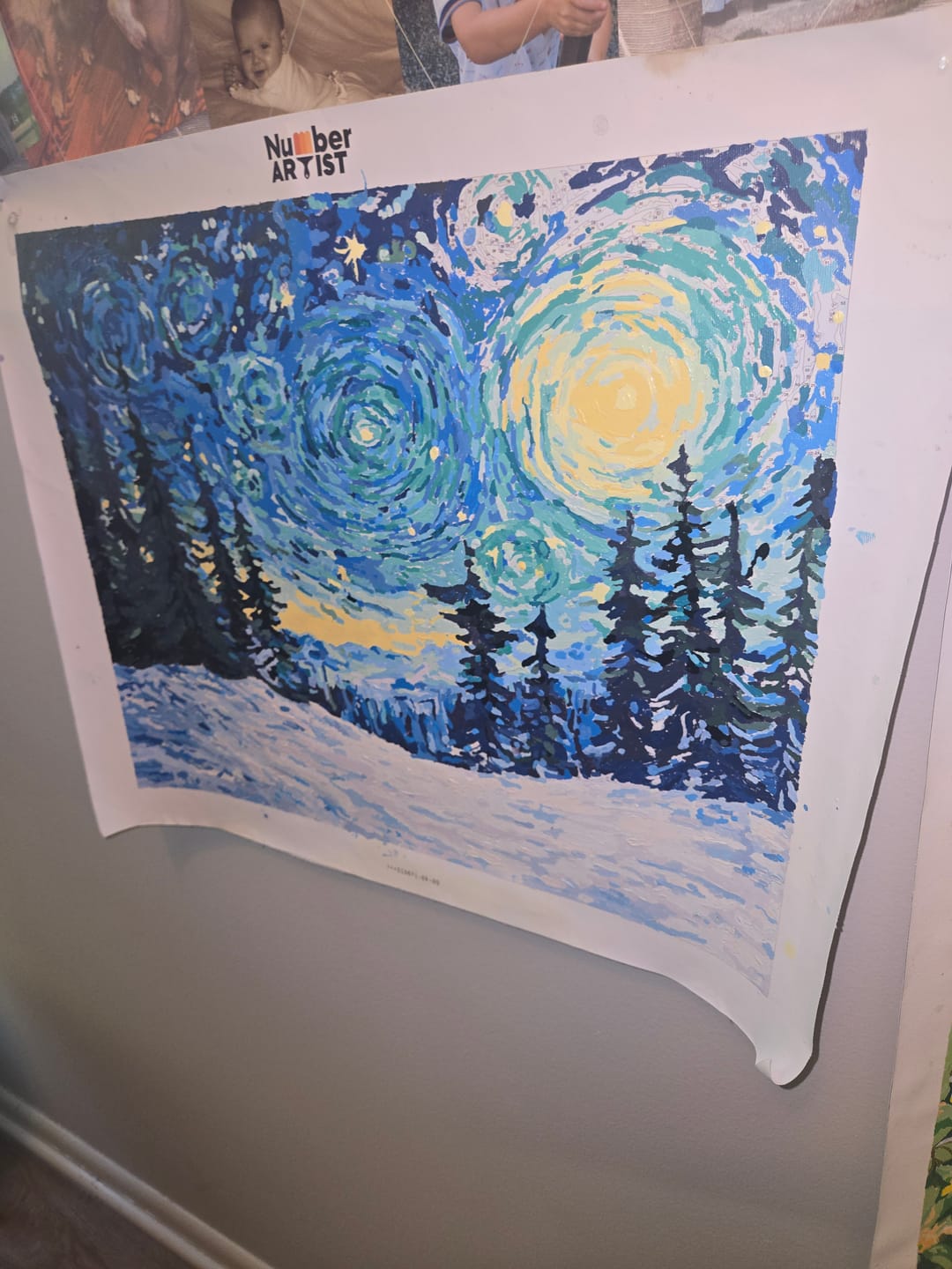 Customer photo review of Starry Night Christmas