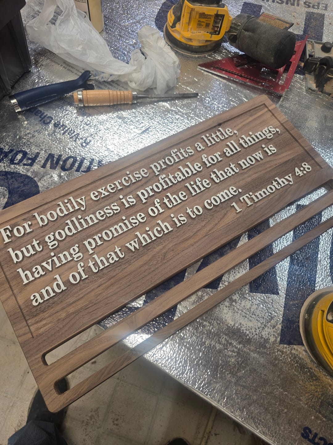 Customer photo review of Walnut Panel
