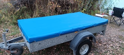 Customer photo review of Anhänger Flachplane 209 x 115 x 10 cm