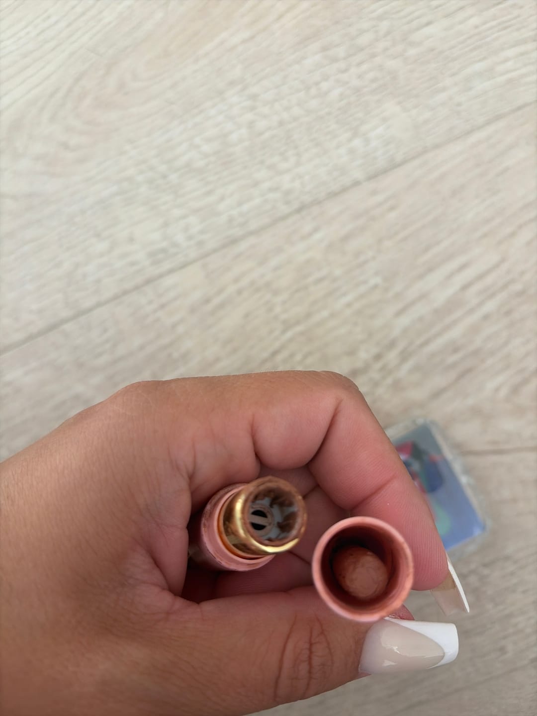 Customer photo review of Keychain Mini Lipstick