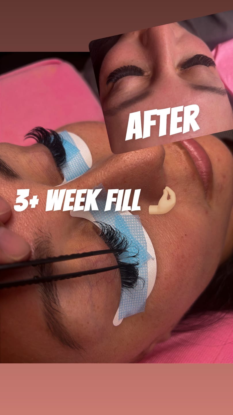 Customer photo review of LASH ADHESIVE SAMPLE