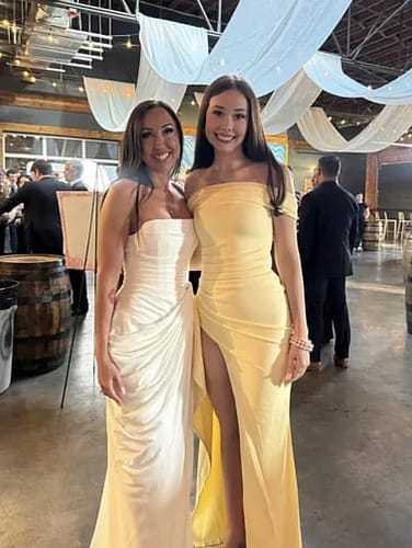 Customer photo review of Cyra Maxi Dress