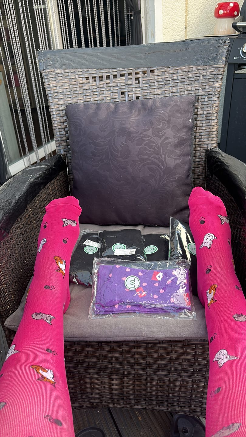 Customer photo review of Kompressionssocken für Damen