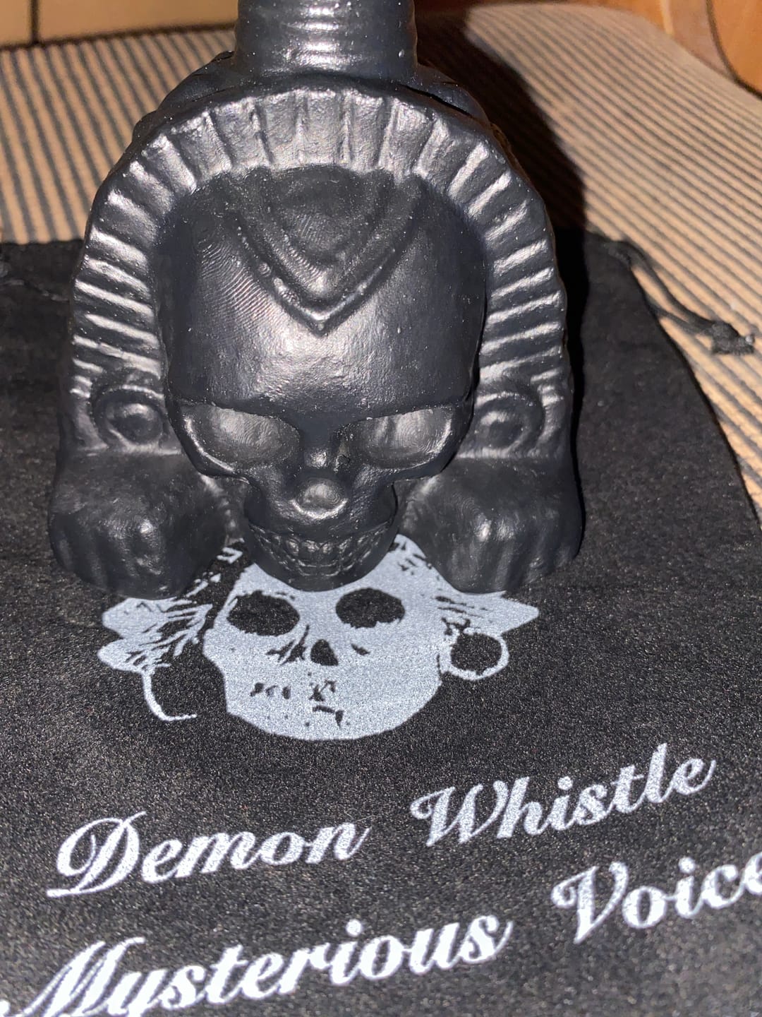 Customer photo review of Aztec Death Whistle