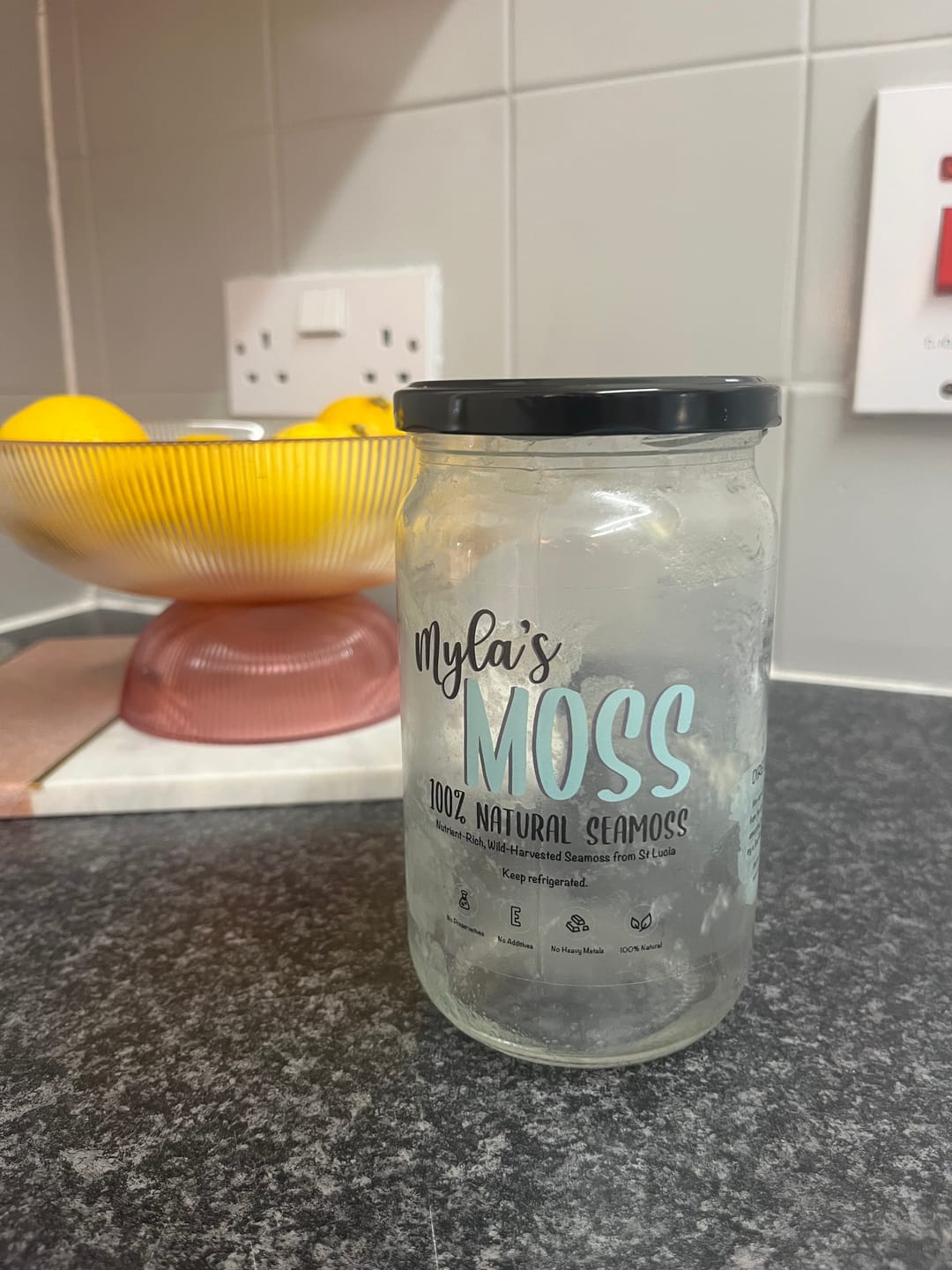 Customer photo review of Seamoss Gel