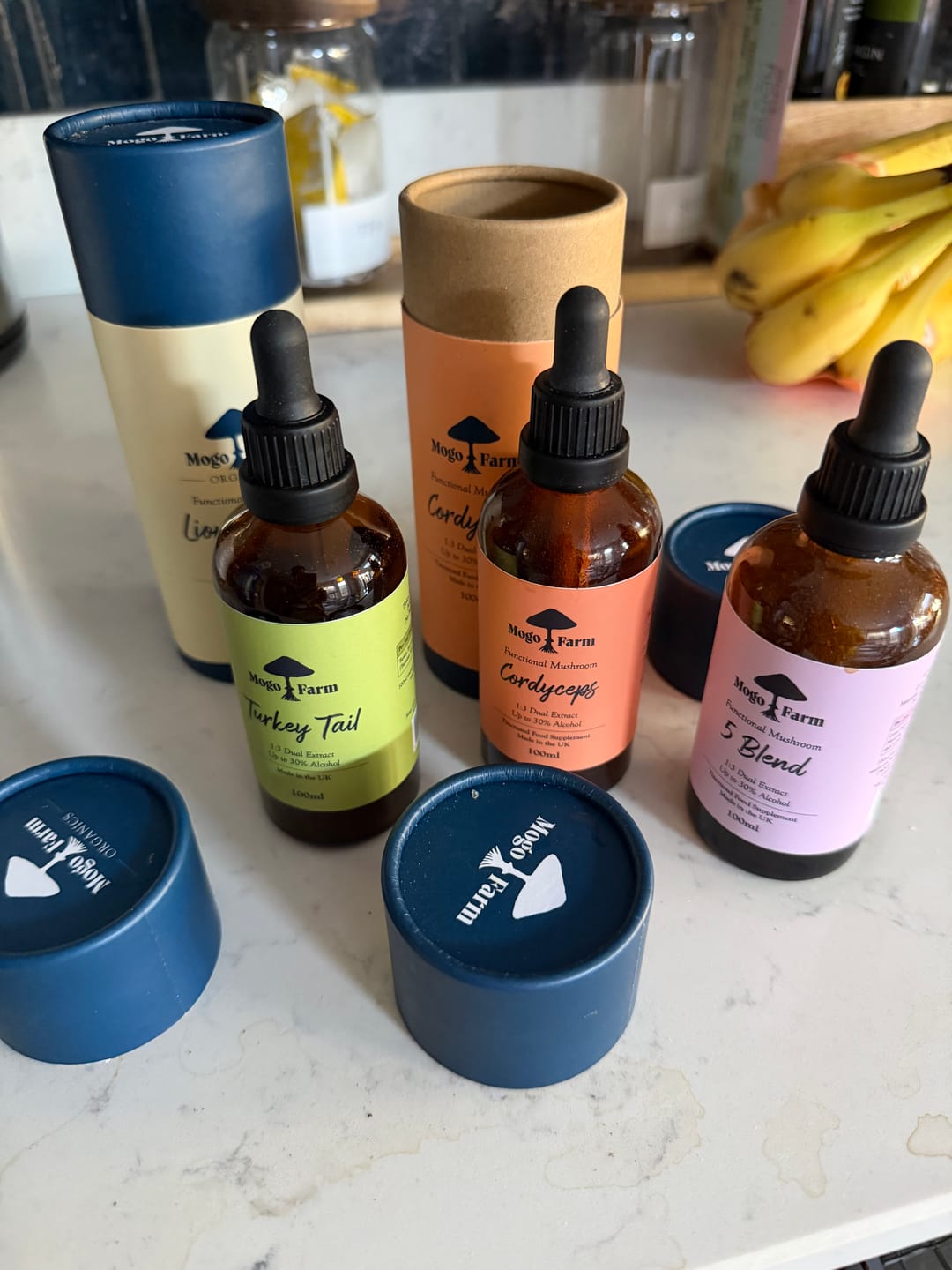 Customer photo review of Cordyceps Mushroom Tincture