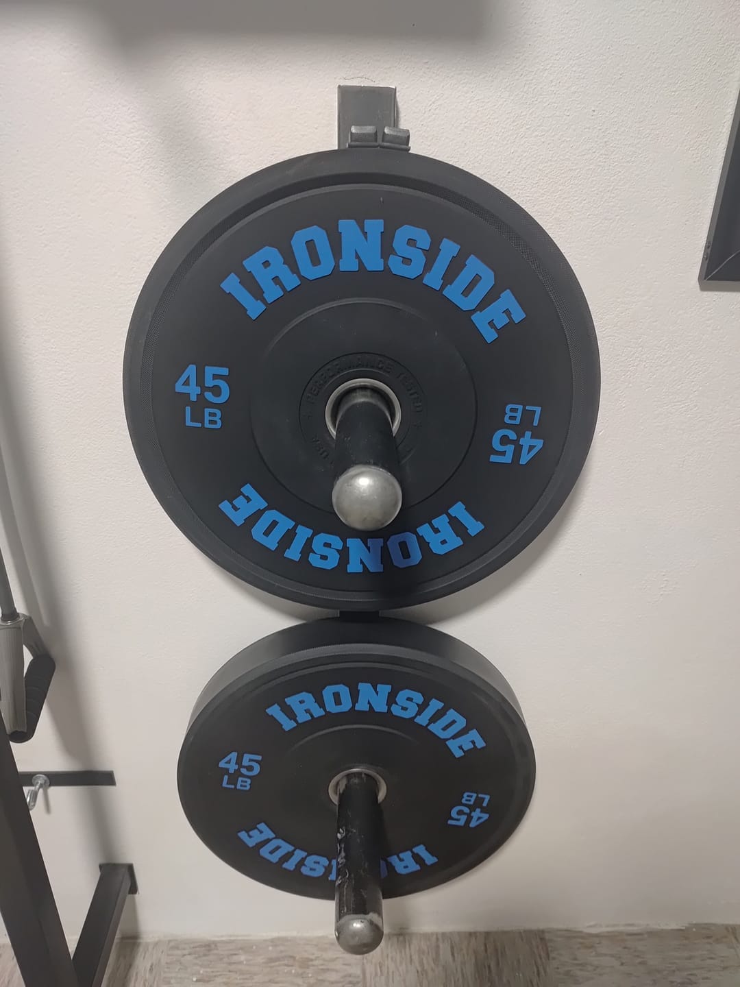 Customer photo review of IRONSIDE Pro Bumper Olympic Plate (LB)