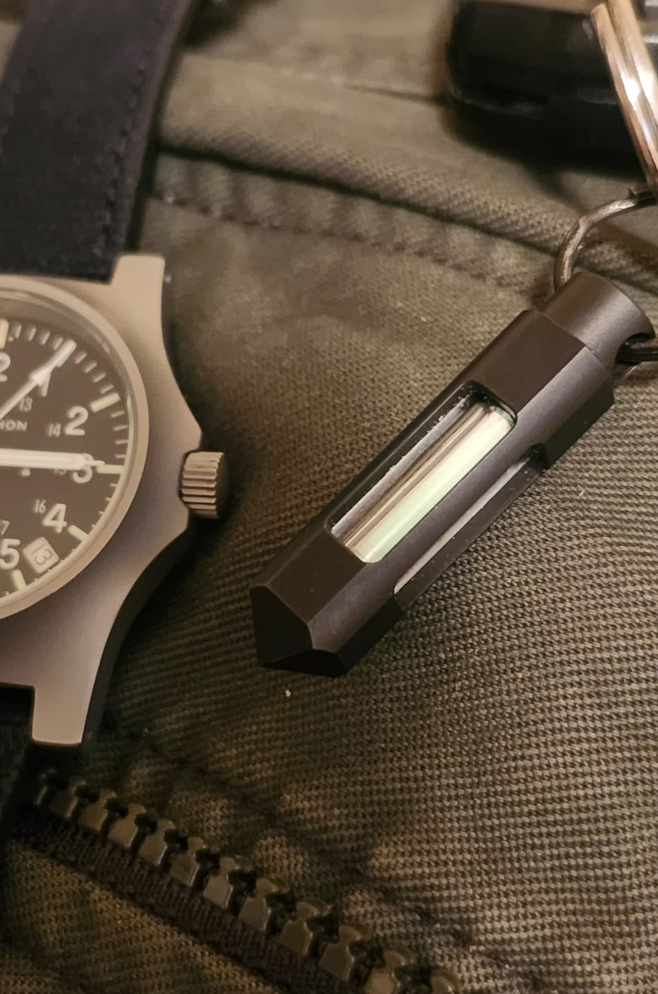Customer photo review of Tritium Glow Fob