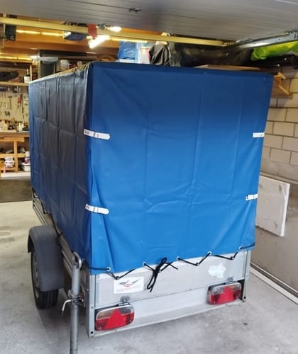Customer photo review of Anhänger Hochplane 210 x 115 x 110 cm