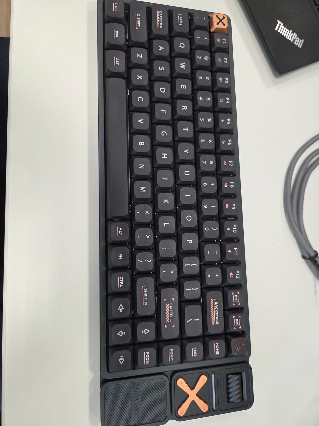 Customer photo review of IQUNIX Magi75/96 Aluminum Low Profile Mechanical Keyboard