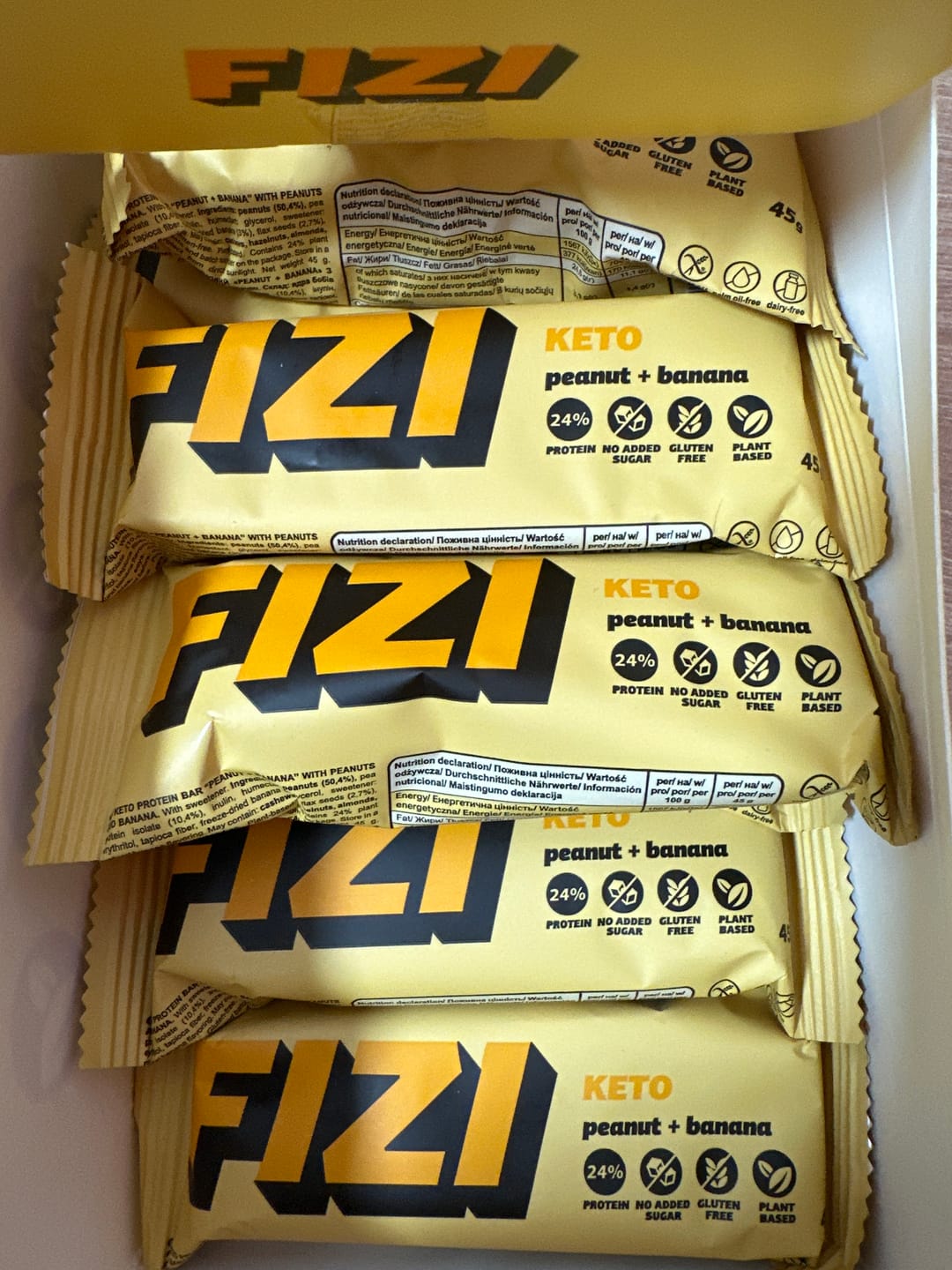 Customer photo review of Banana + Peanut x10 шт.