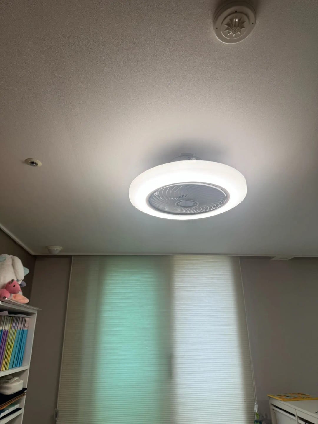 Customer photo review of Integrated LED Ceiling Fan Light, Bladeless Design With Remote Control