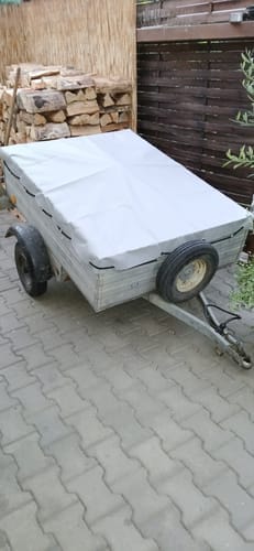 Customer photo review of Anhänger Hochplane 208 x 114 x 90 cm