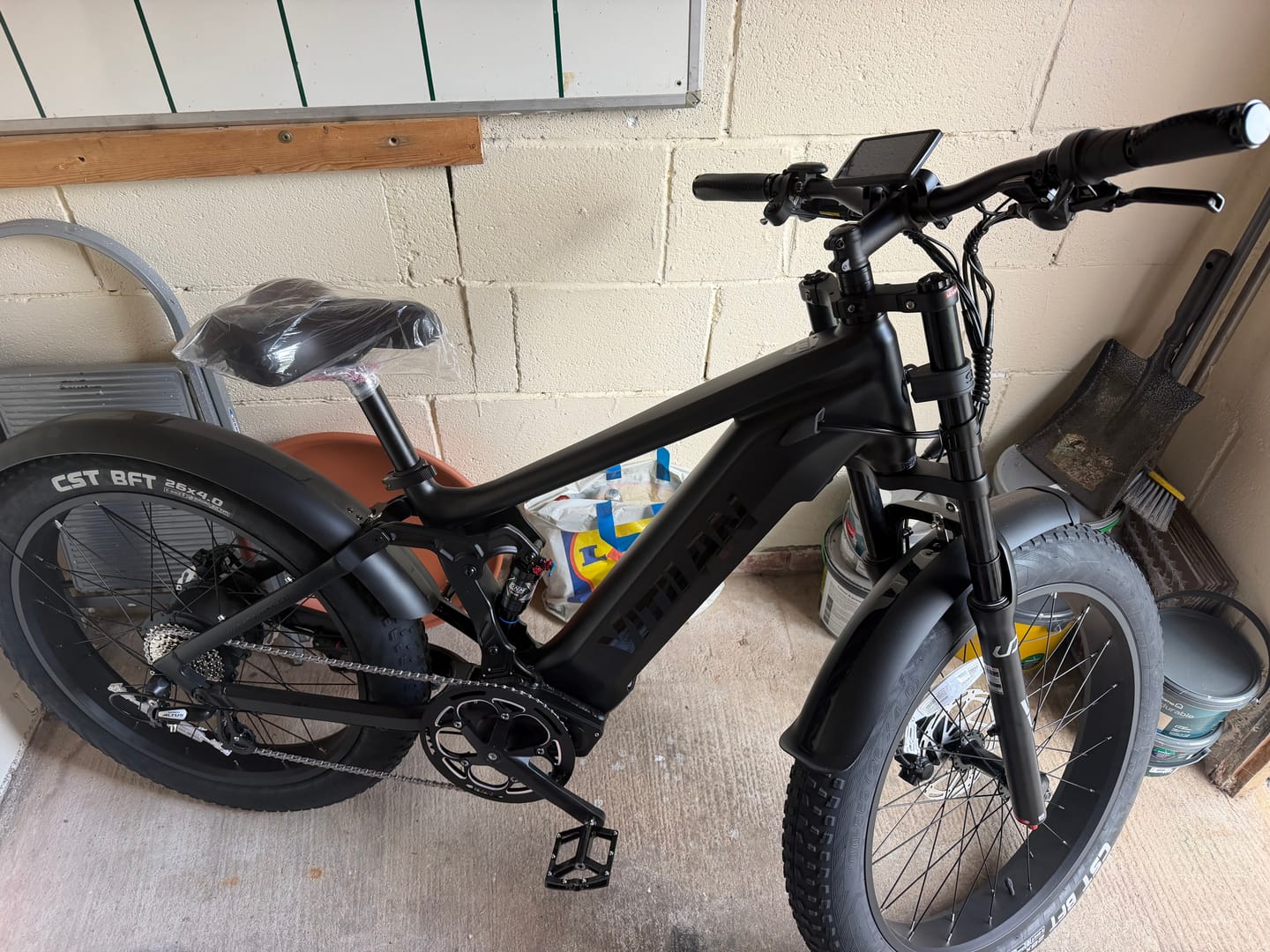 Customer photo review of T7PRO Full Suspension Mountain E-bike