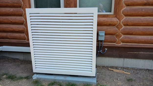 Customer photo review of Mini-Split AC Cover - White