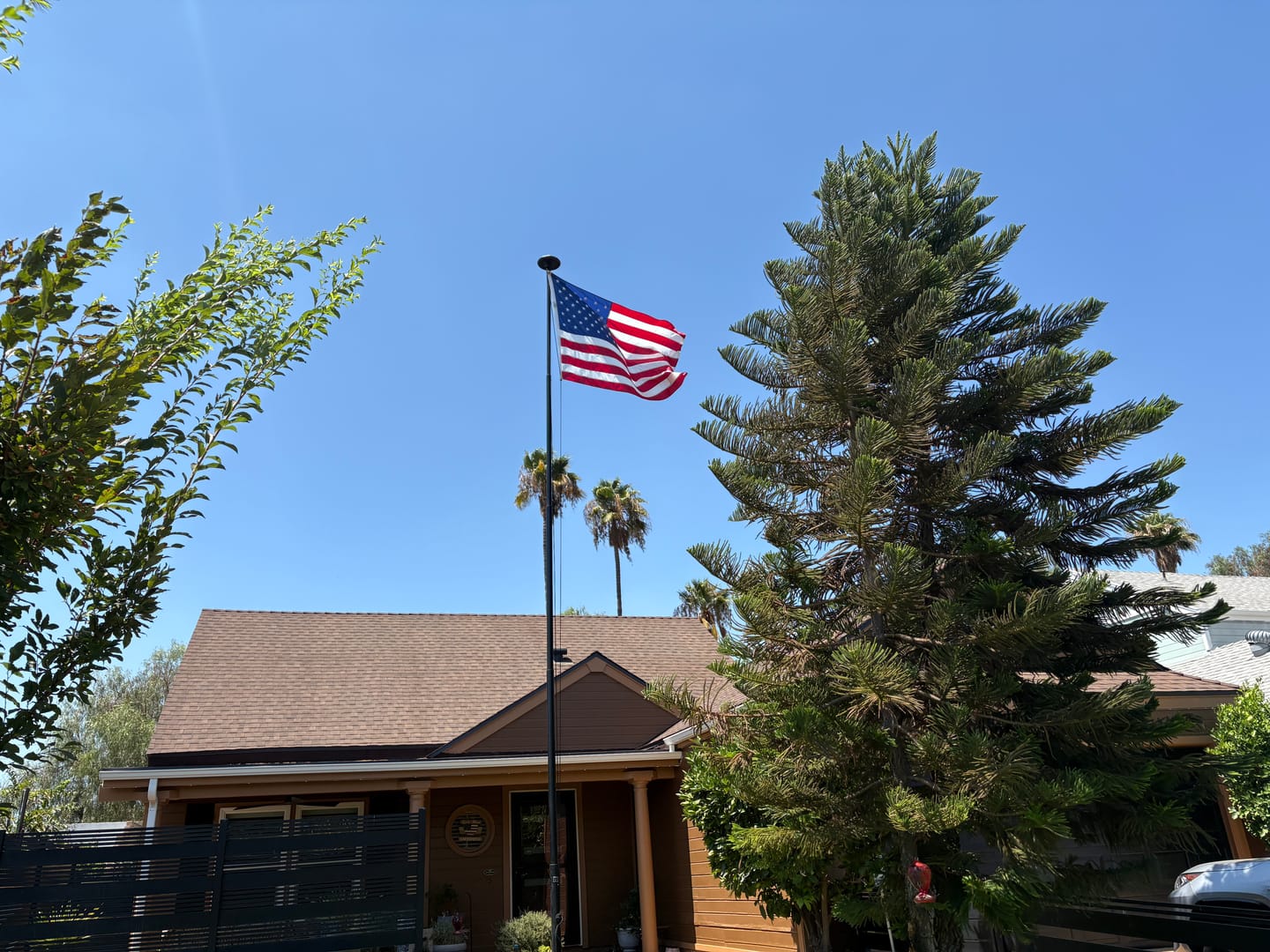 Customer photo review of 4' x 6' American Flag