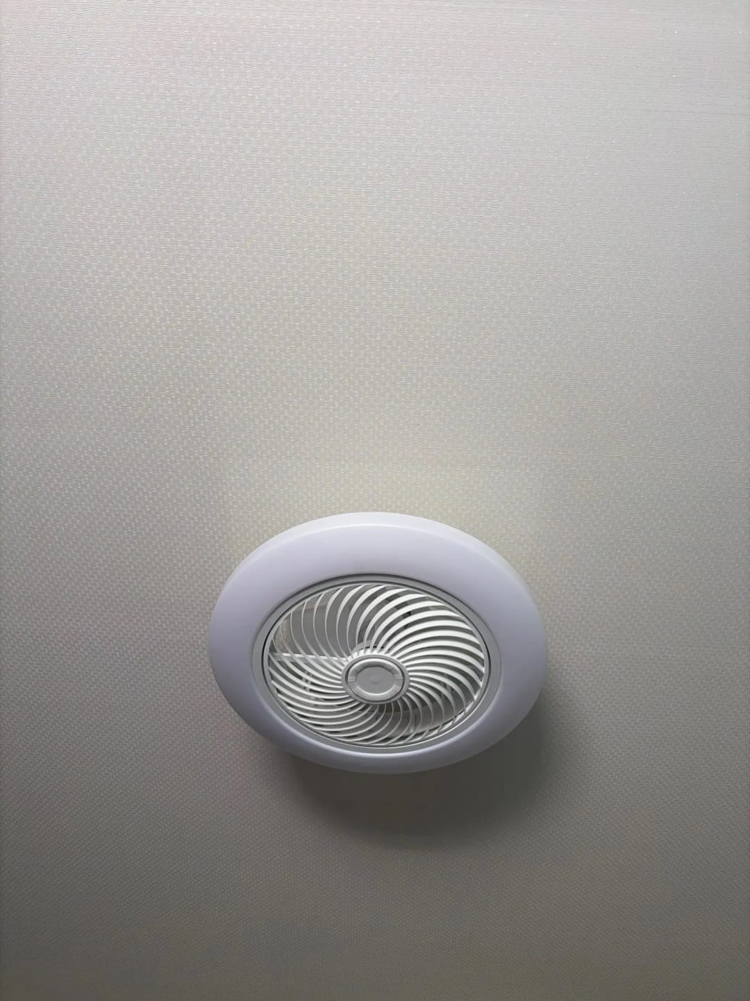 Customer photo review of Integrated LED Ceiling Fan Light, Bladeless Design With Remote Control