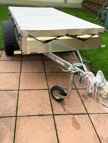 Customer photo review of Anhänger Flachplane 211 x 116 x 8 cm