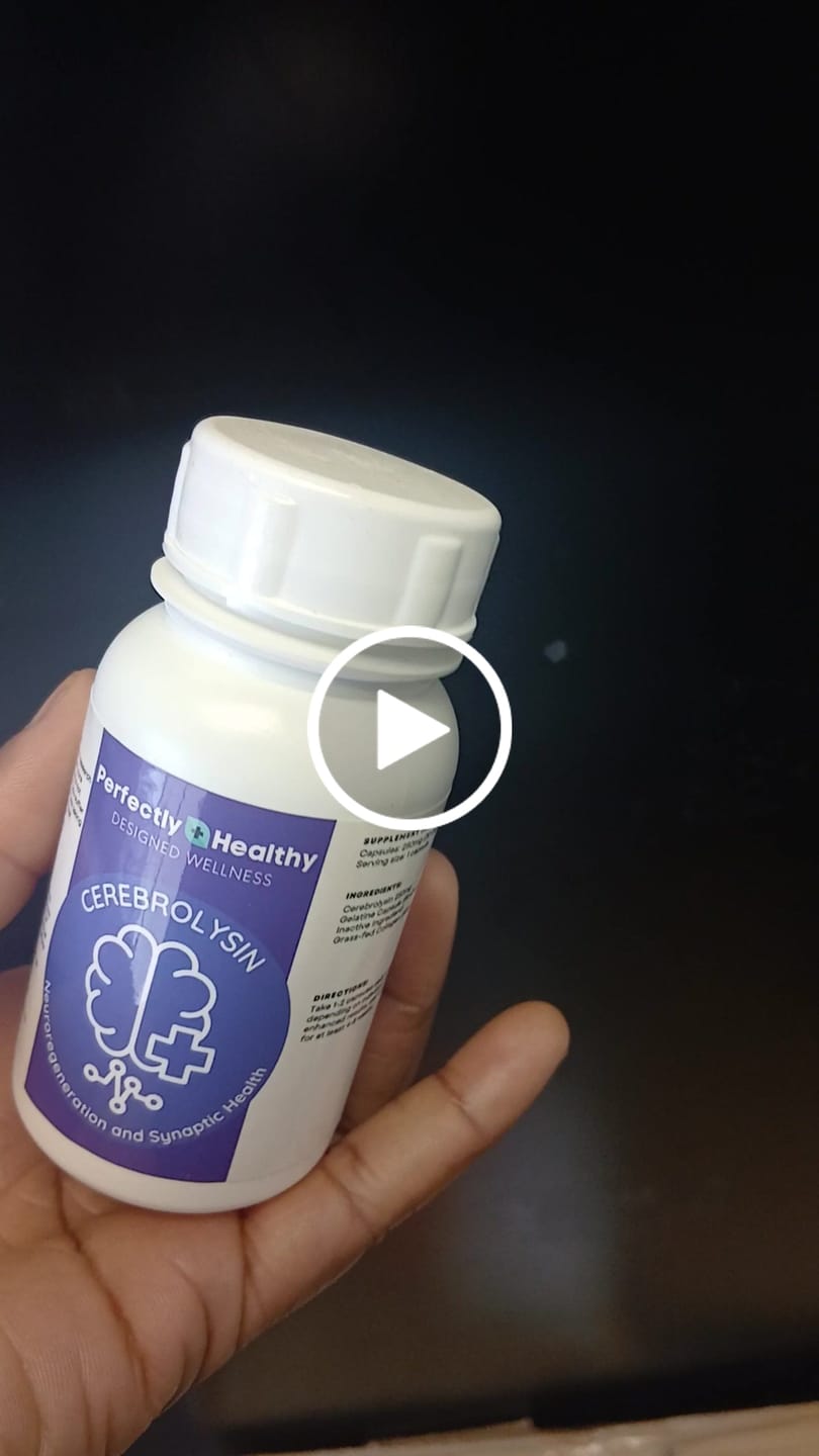 Customer video review of Cerebrolysin - Neuroregeneration and Synaptic Health
