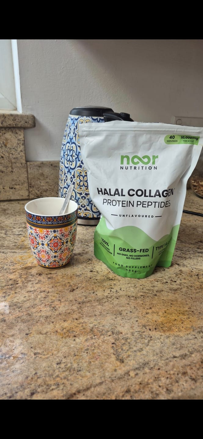 Customer photo review of Halal Collagen Powder