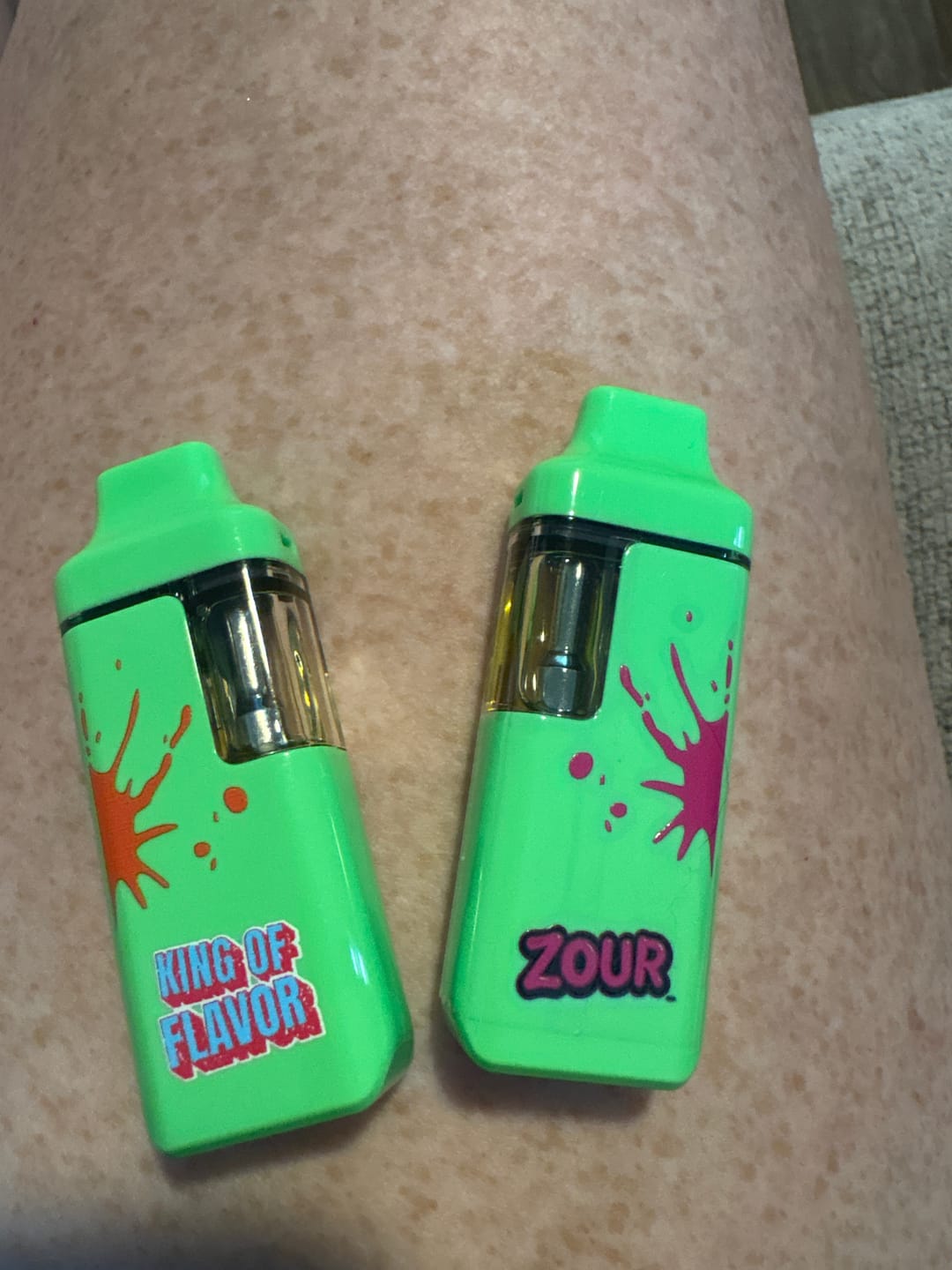 Customer photo review of Zour Stash Citrus Sunburst 1.5ml THCA Device
