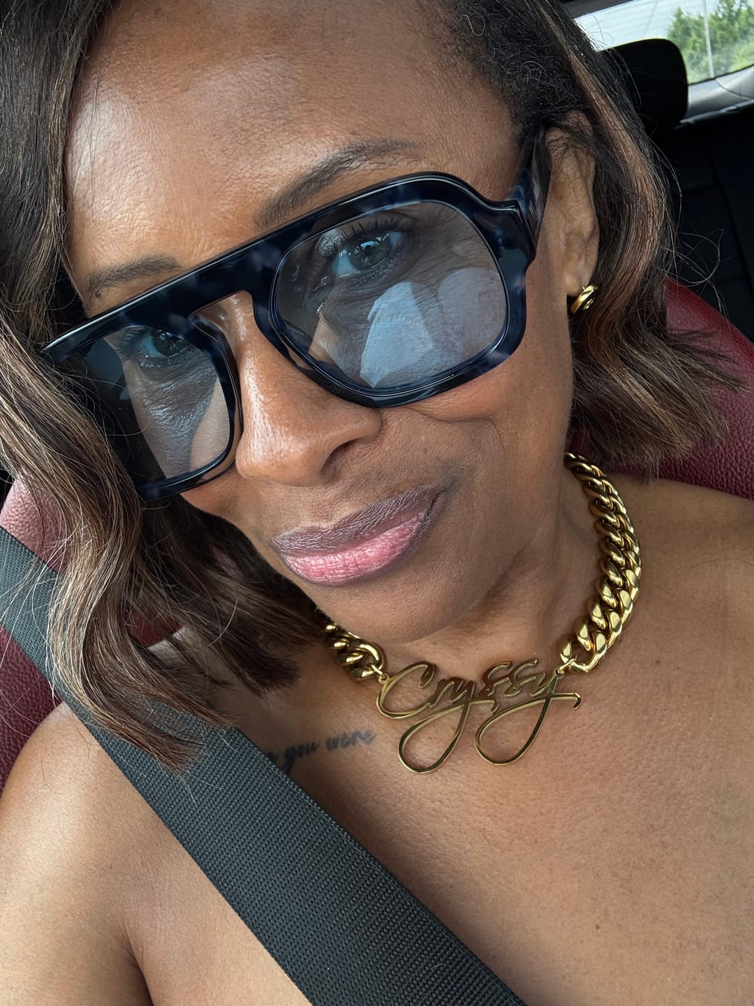 Customer photo review of Custom | Adorn Cuban Necklace (16mm)