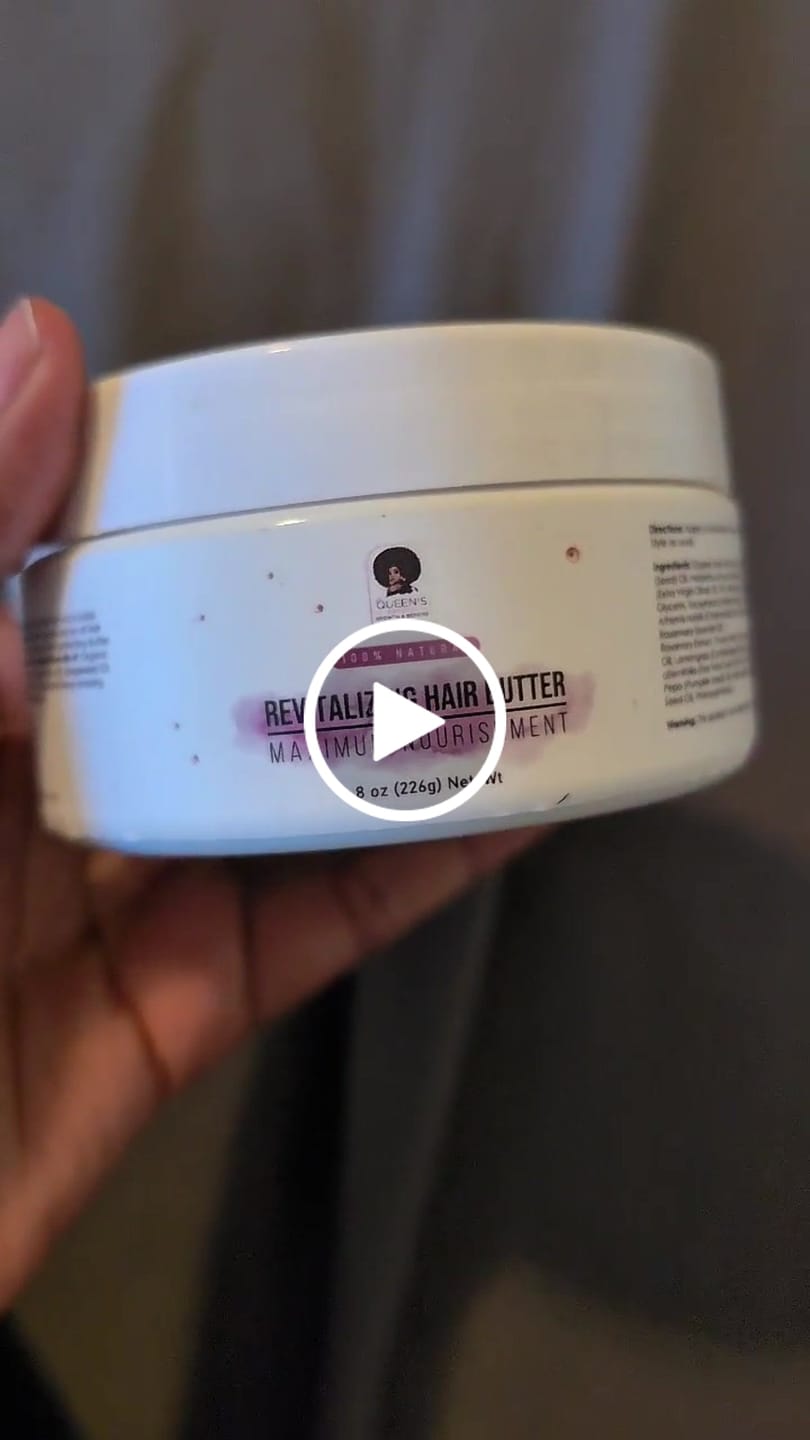 Customer video review of Revitalizing Hair Butter