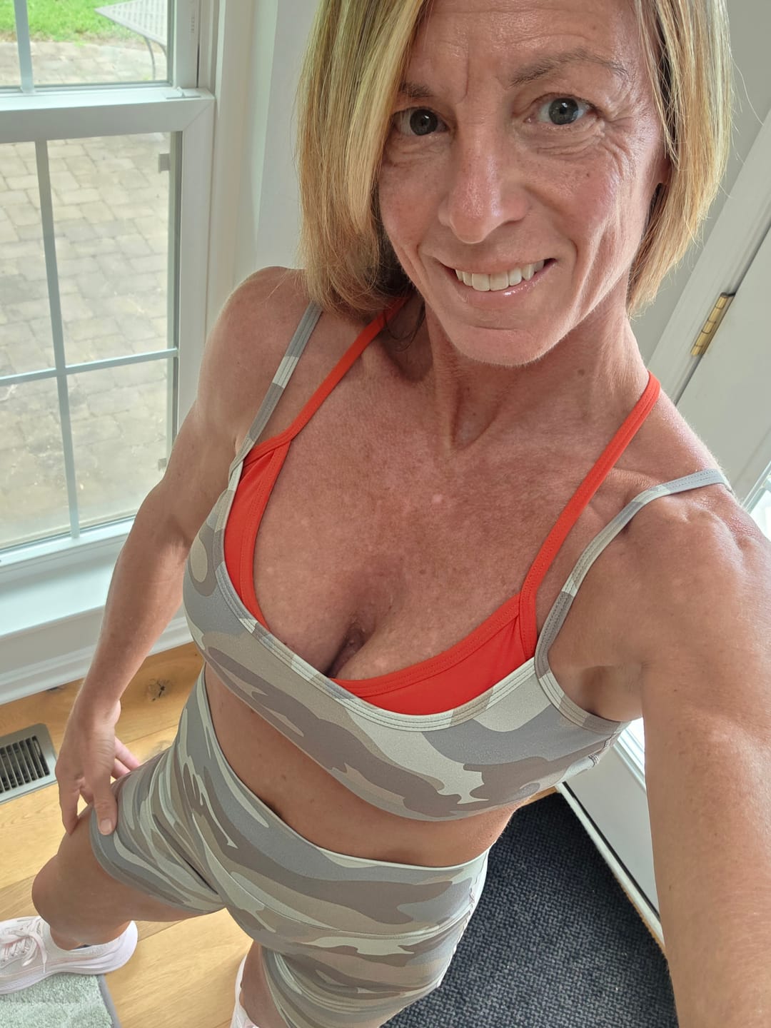 Customer photo review of V-Layered Bra