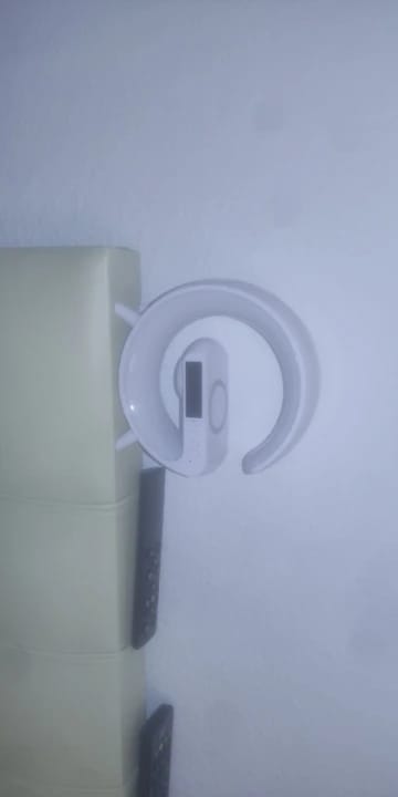 Customer photo review of Wireless Charging Station, Alarm Clock & Speaker