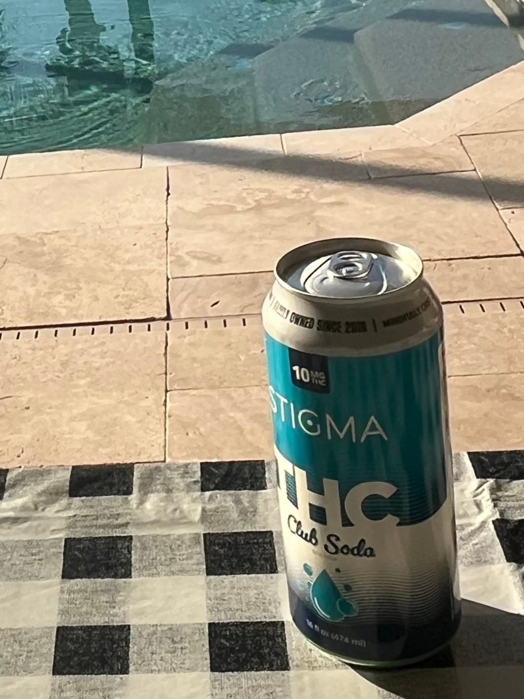 Customer photo review of 10mg THC Club Soda (16oz)