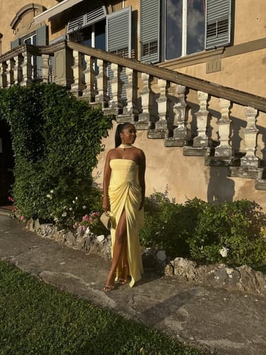 Customer photo review of Cyra Maxi Dress