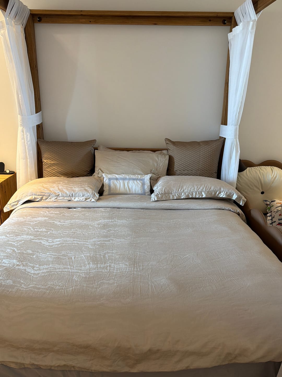 Customer photo review of 60*60 Scarlett  Jacquard Cushion - ECC067