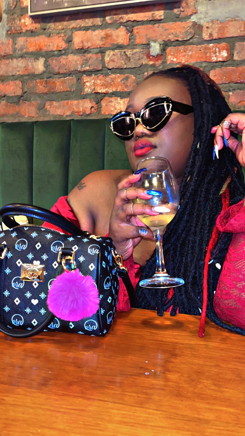 Customer photo review of The Mini Go Getter Bag
