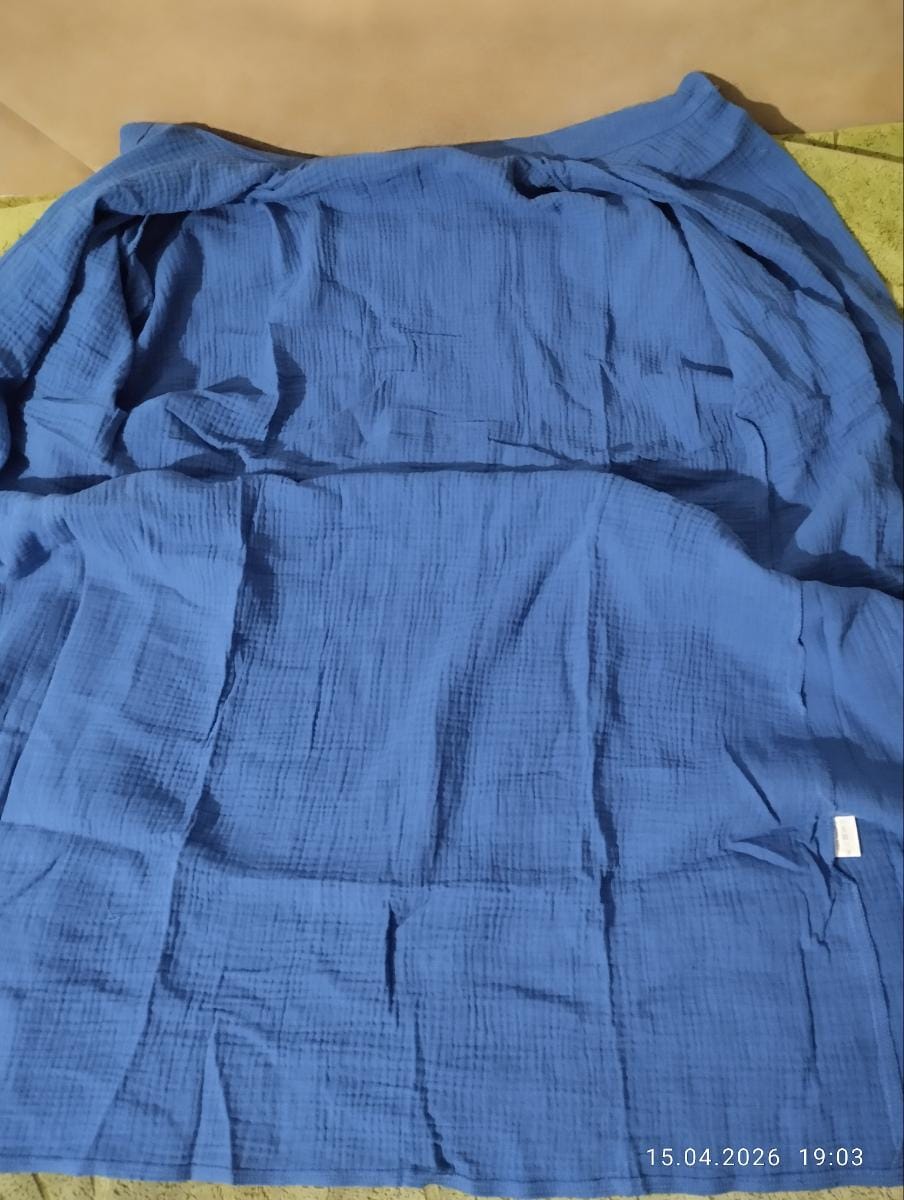 Customer photo review of Robe Chemise Fluide à Boutons
