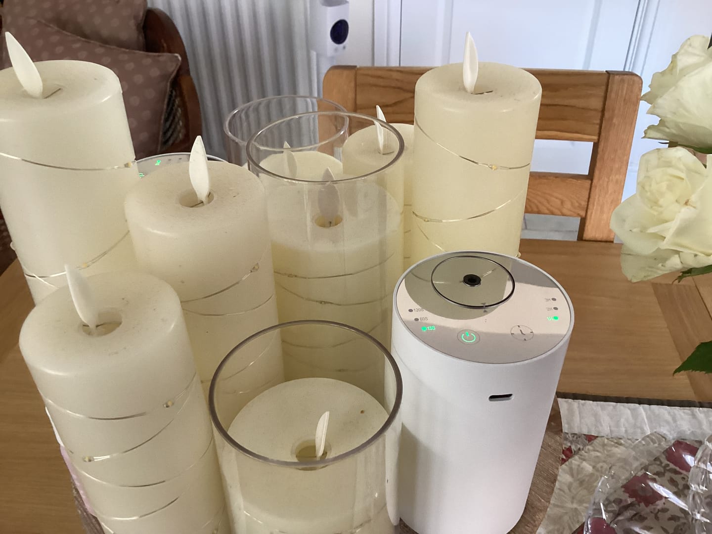 Customer photo review of ScentFlow Portable Waterless Diffuser