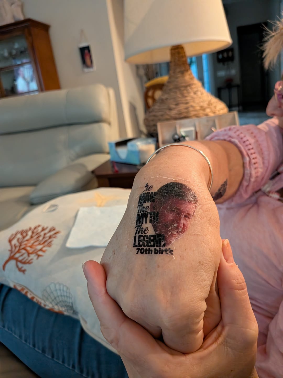 Customer photo review of The Man, The Myth, The Legend