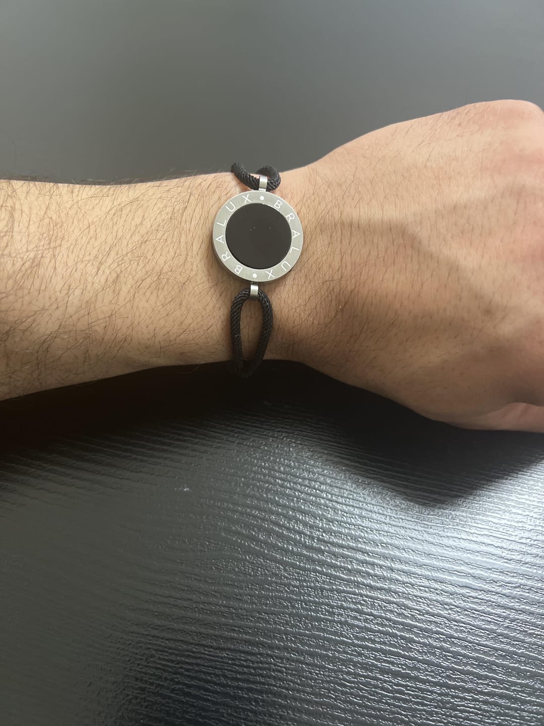 Customer photo review of Circle Onyx Bracelet