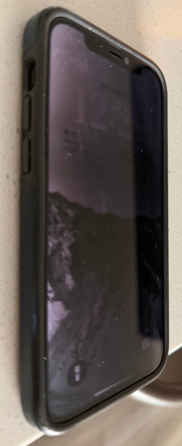 Customer photo review of iPhone 12 Series Privacy Screen Protector