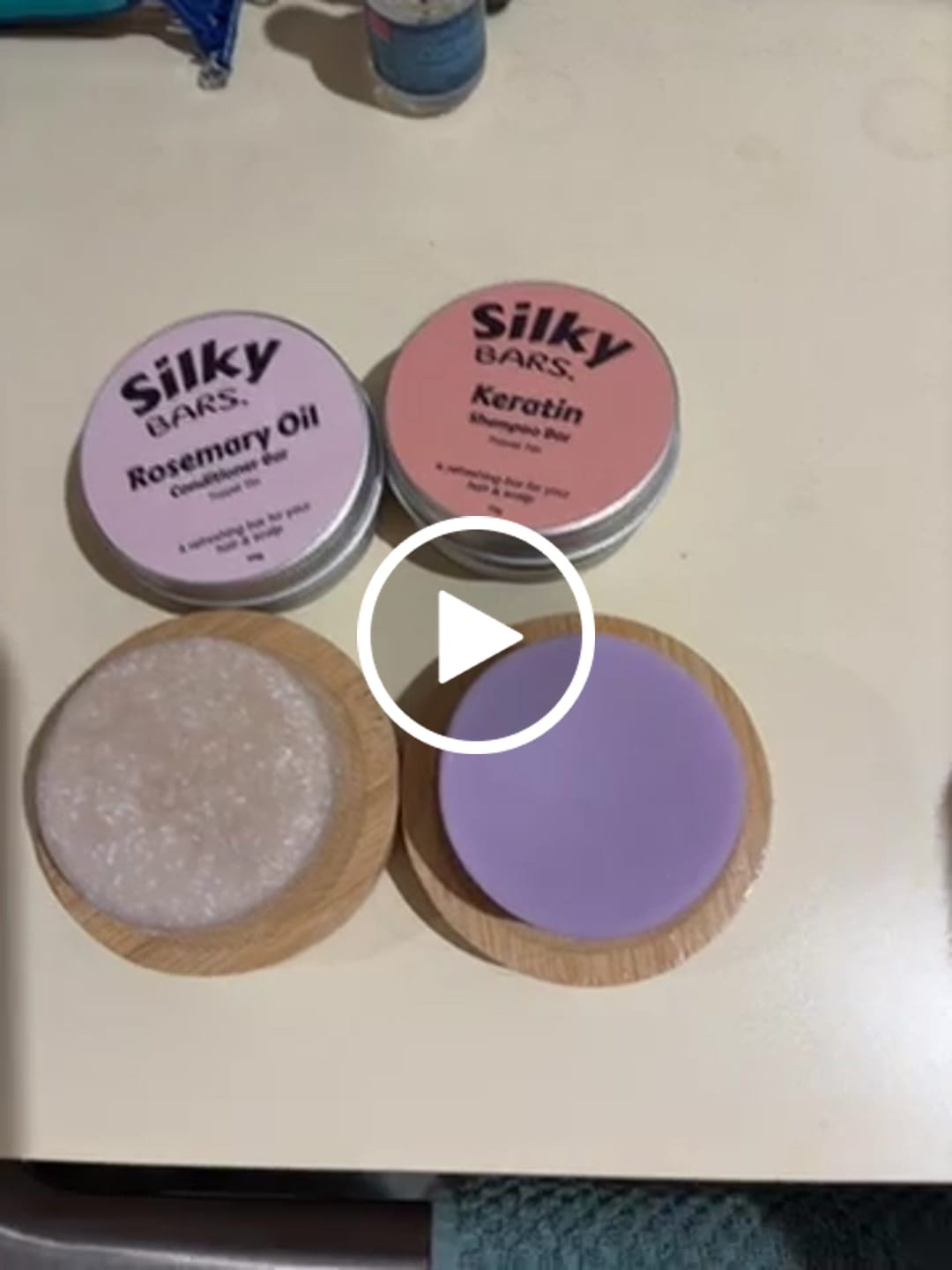 Customer video review of Bamboo Bar Holder