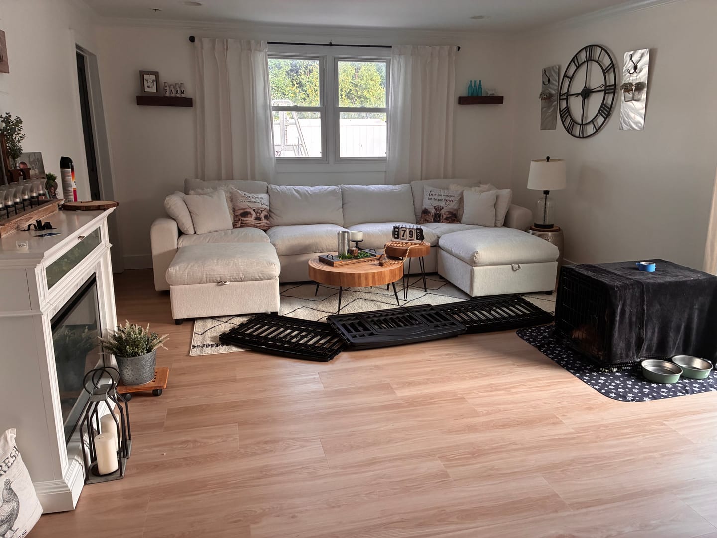 Customer photo review of Grand Cloud Modular Sectional Sofa