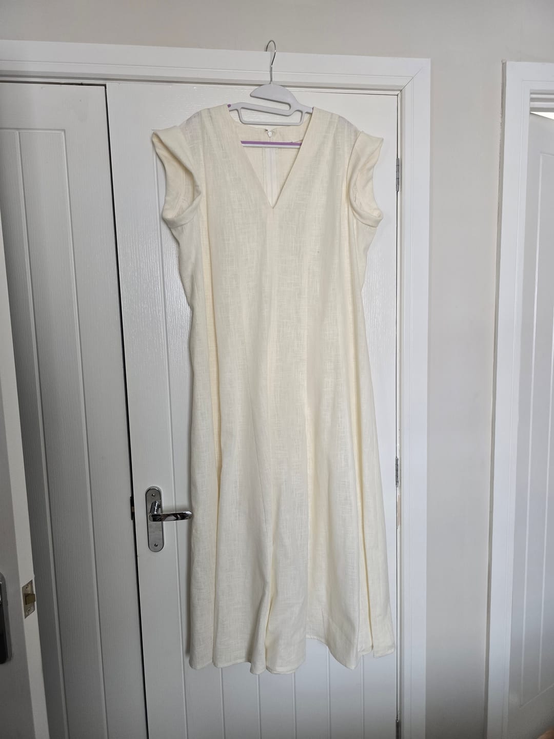 Customer photo review of Washed Linen Blend Fabric