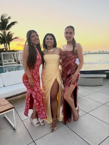 Customer photo review of Cyra Maxi Dress