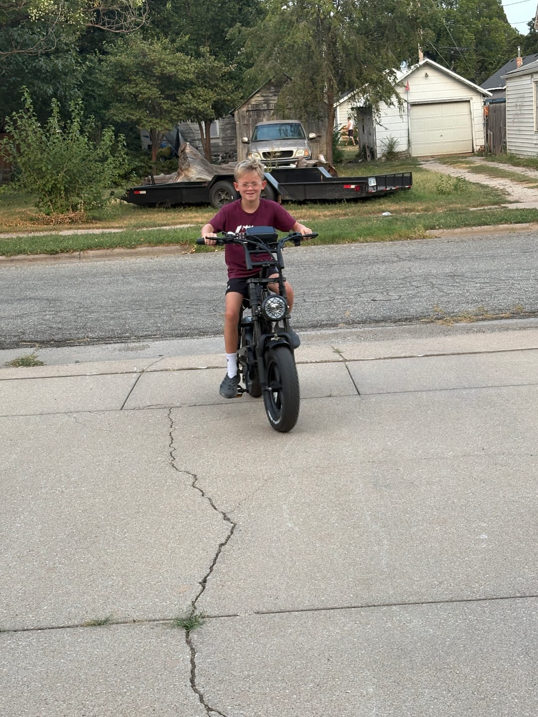 Customer photo review of OUXI V8 Mini Fat Tire Electric Bike