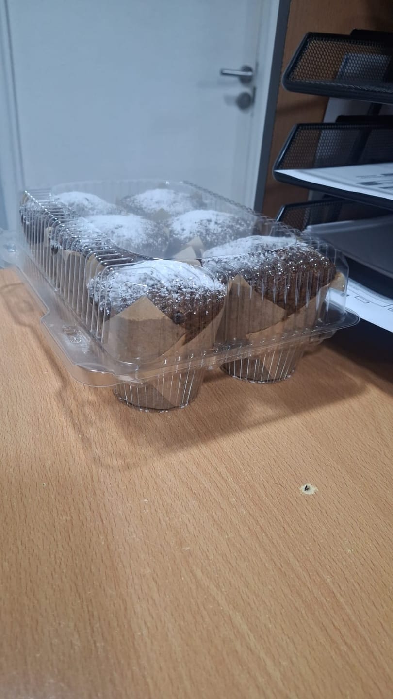 Customer photo review of Set de 12 Moldes de Muffin de Aluminio