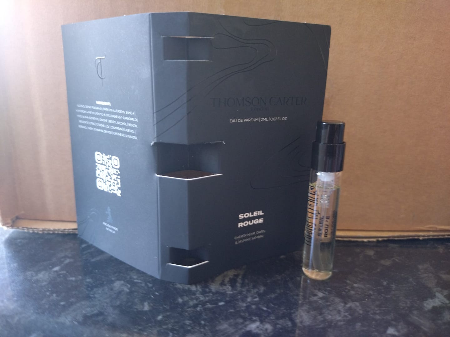 Customer photo review of Soleil Rouge | Eau de Parfum | 2ml