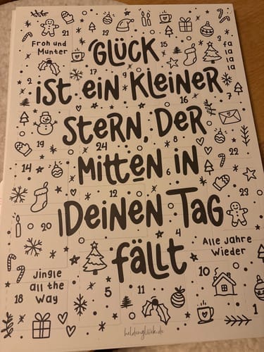 Customer photo review of Tischkalender 2027