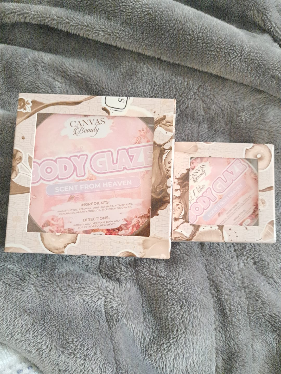 Customer photo review of BODY GLAZE: SCENT FROM HEAVEN