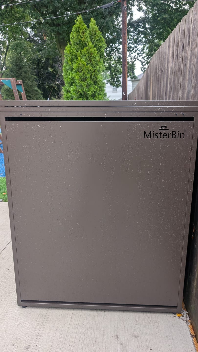 Customer photo review of MisterBin® Garbage Bin Enclosure