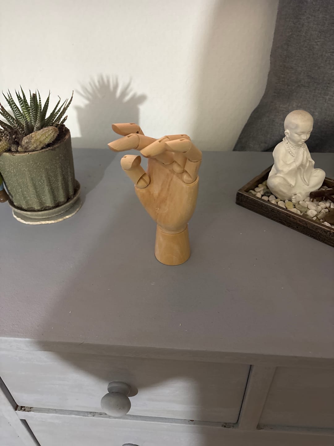 Customer photo review of Mano derecha de Madera 20 cm para Dibujo de Anatomía Humana